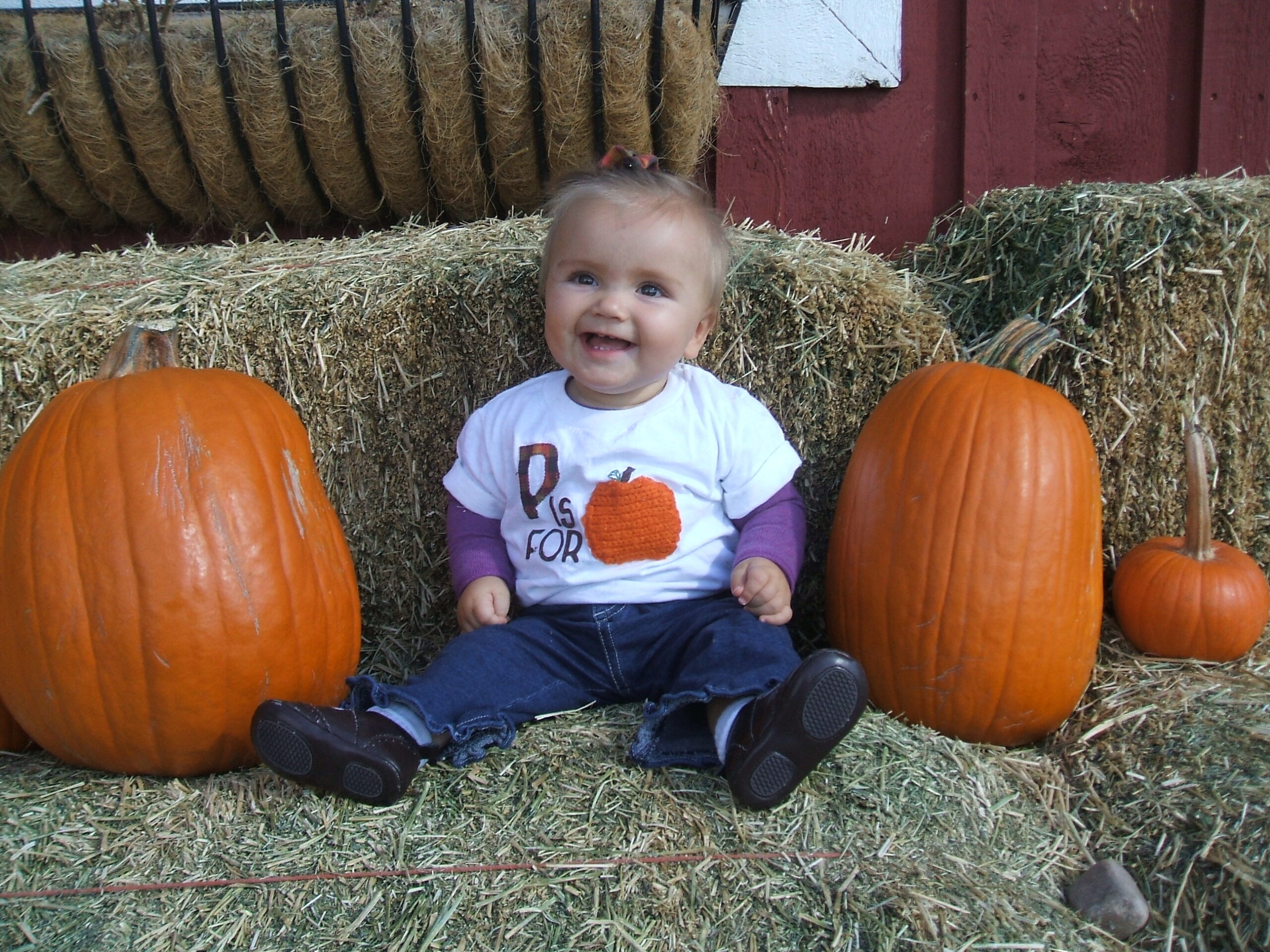P is for Pumpkin Tee - Peek-a-Boo Pages