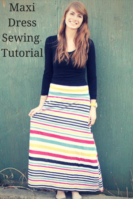 Tutorial: The Maxi Skirt - Peek-a-Boo Pages - Patterns, Fabric & More!