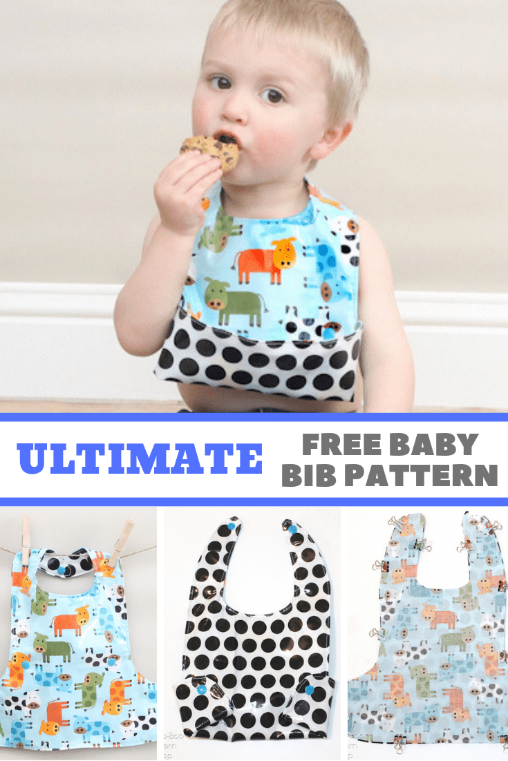 Ultimate Baby Bib Pattern: An Easily Cleanable Free Bib Pattern