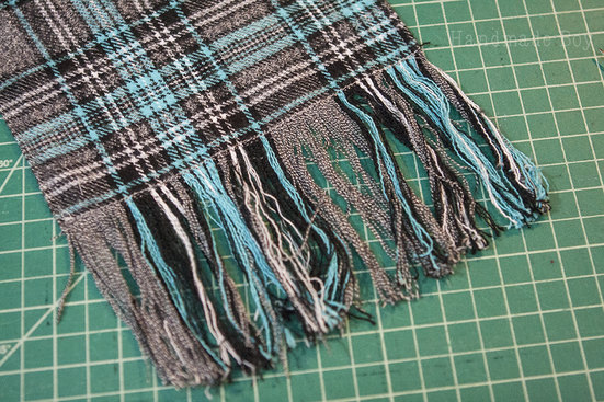 DIY Cozy Flannel Scarf - Peek-a-Boo Pages - Patterns, Fabric & More!