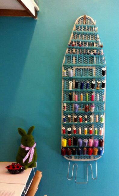 8 Long arm thread storage ideas  thread storage, sewing rooms, sewing room  design