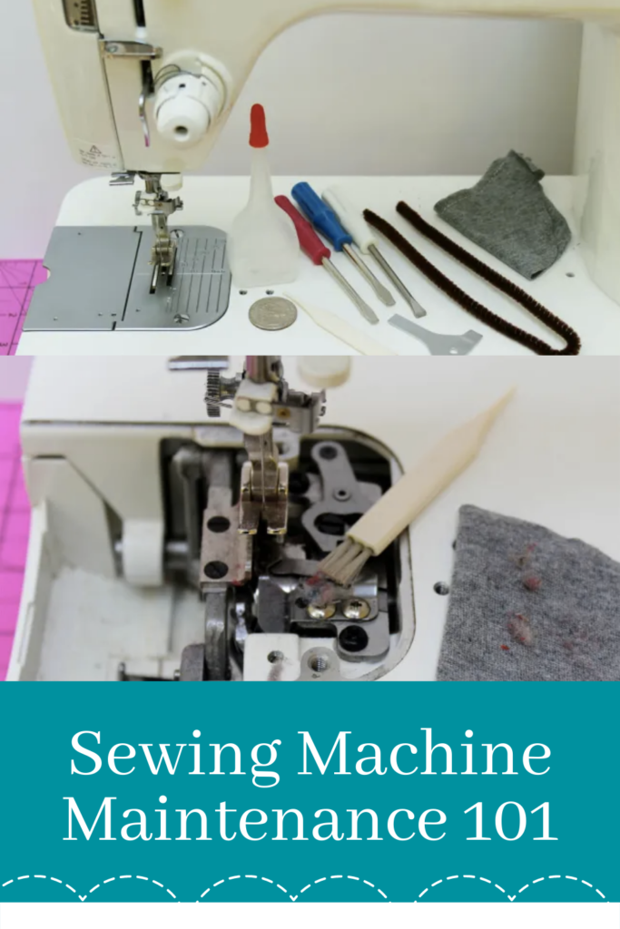 Sewing Machine Lint Brush, single sided