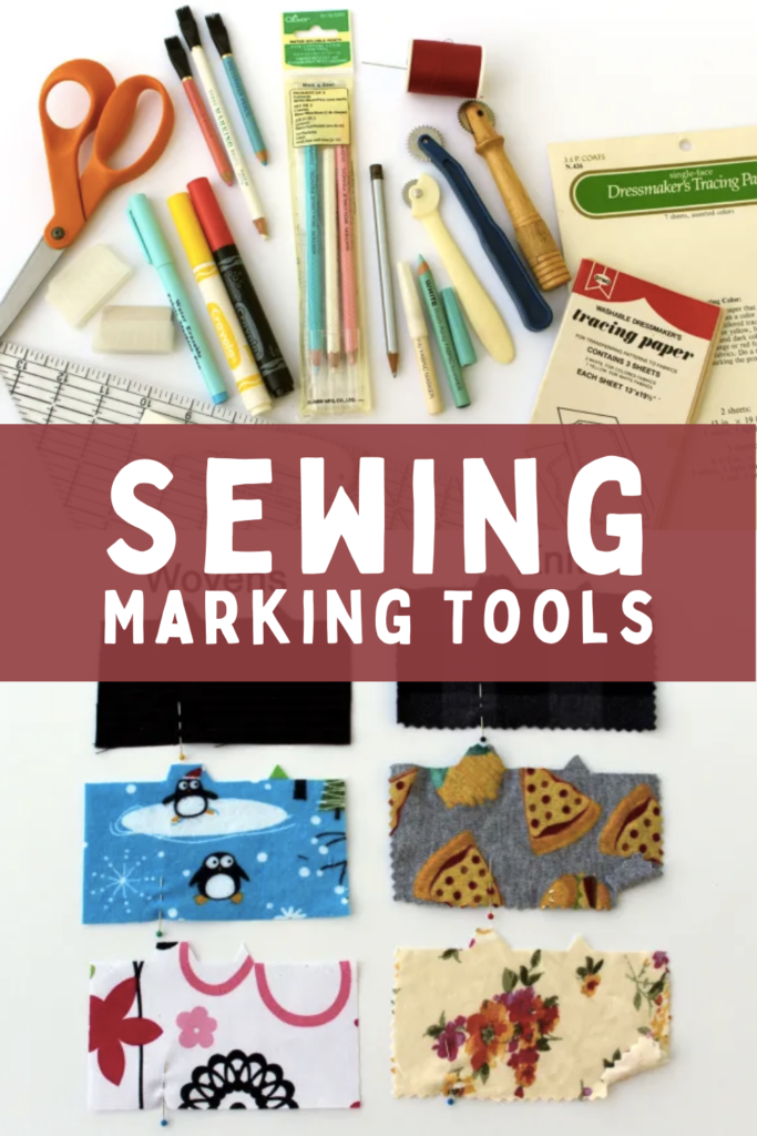 Sewing Marking Tools with Names & Pictures - Makyla Creates