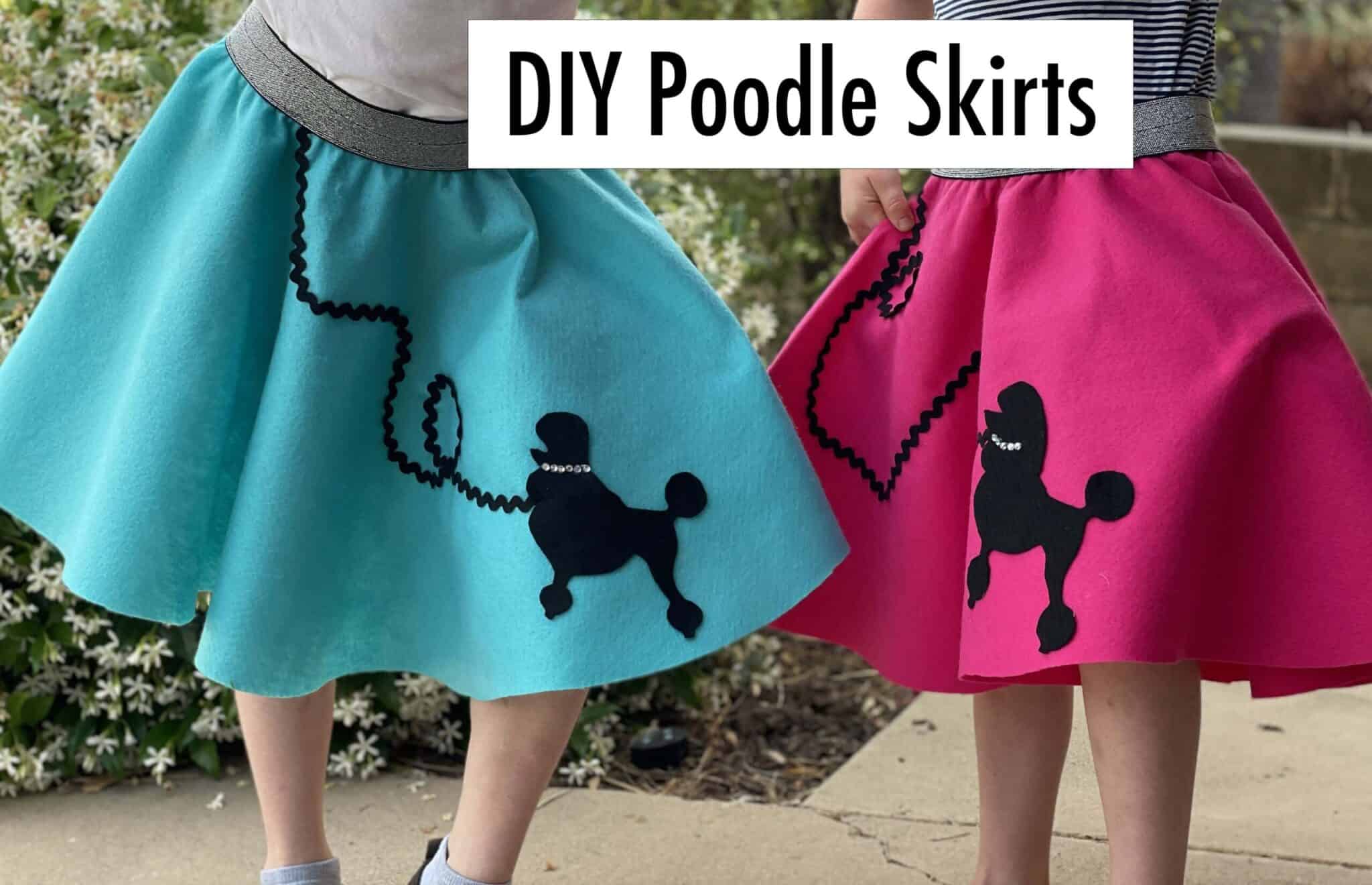 How To Make A DIY Poodle Skirt