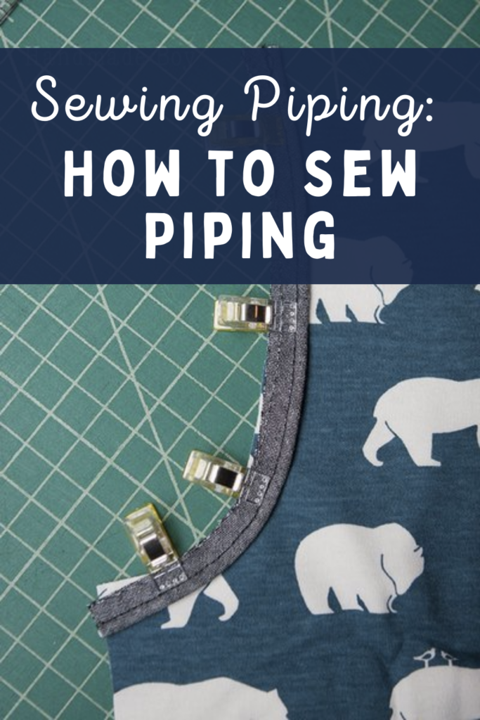 How to Sew Piping for Dressmaking and Sewing 