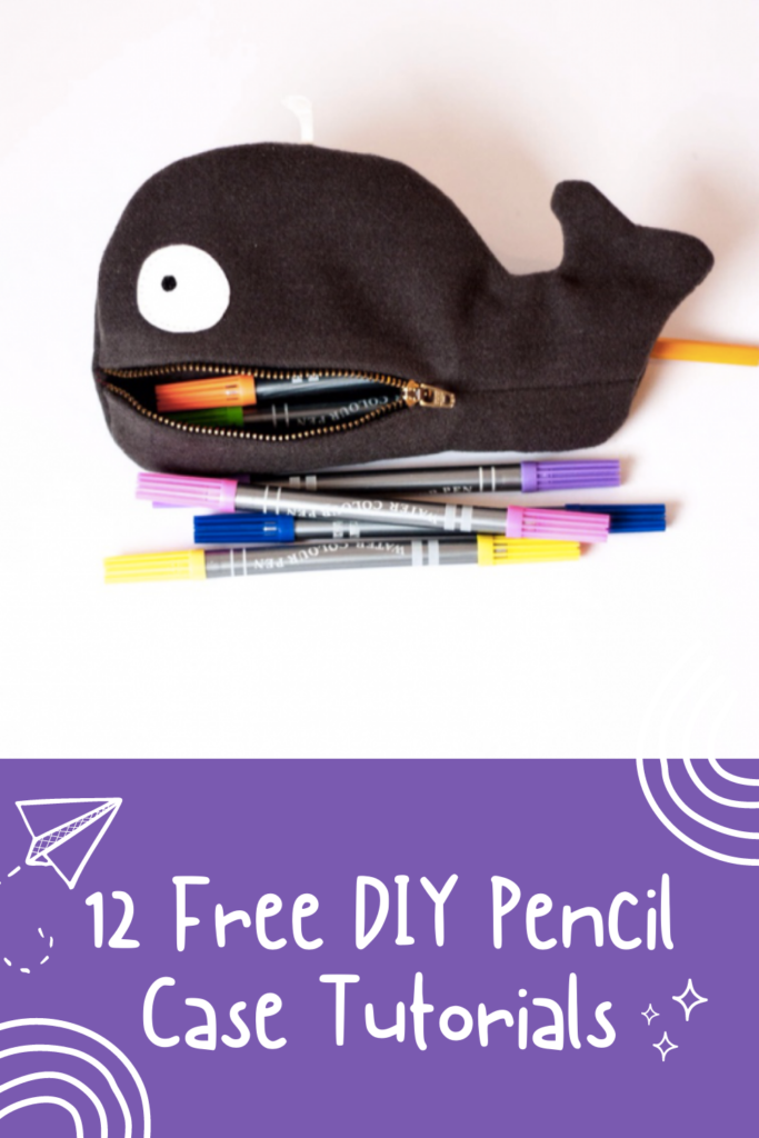 DIY SLIDE PEN POUCH/ How To Make Standing Pencil Case/ DIY Kawaii
