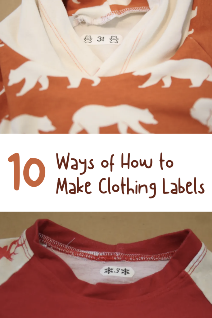 How to Make Clothing Labels 