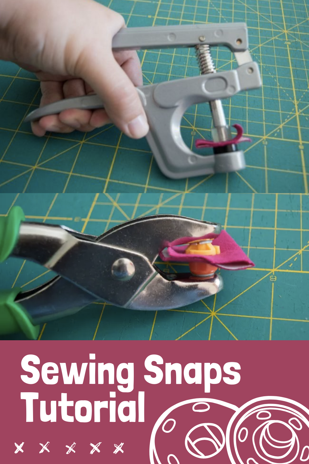 How To Sew A Snap | Sewing Snaps Tutorial