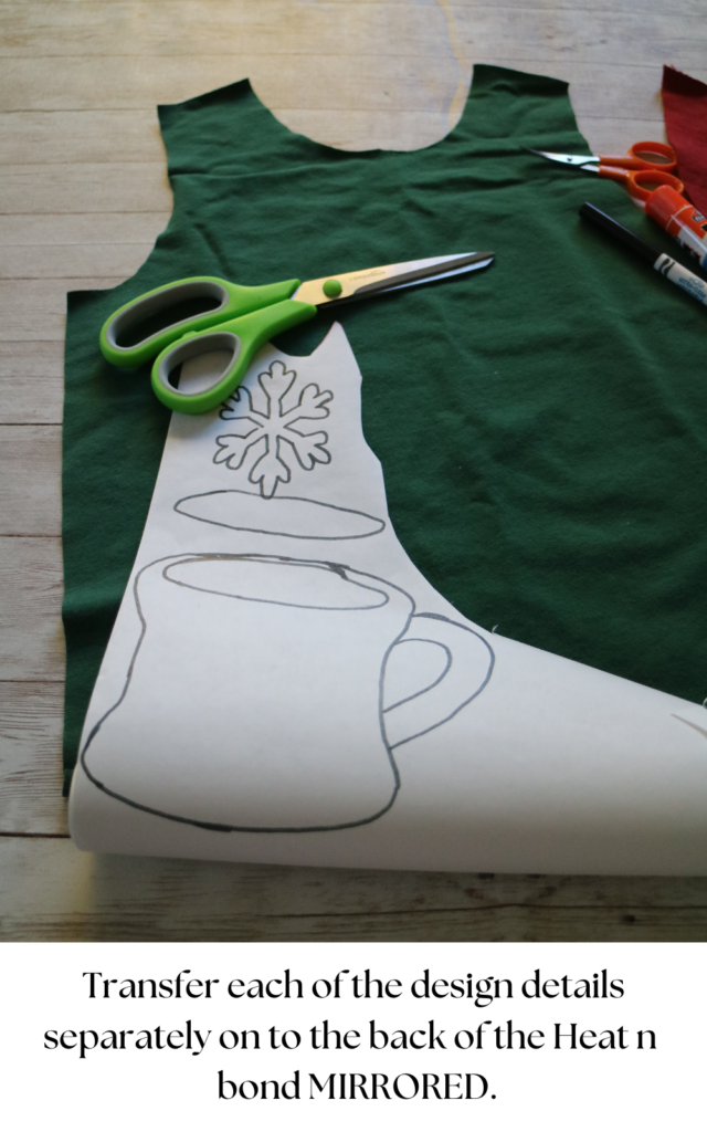 Preparing Applique pieces with heat and bond tutorial : This is sew Whimsy  